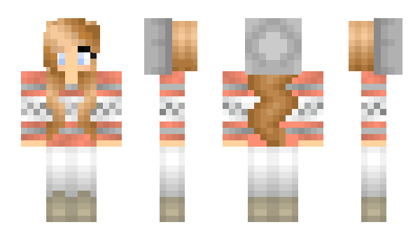 Minecraft skin Lottine