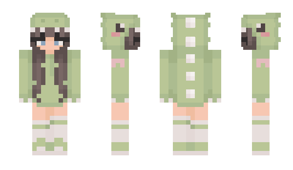 Minecraft скин по нику TheDollPrincess