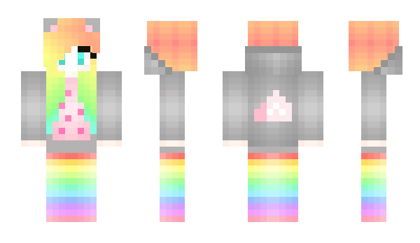 Minecraft skin mc_harmony