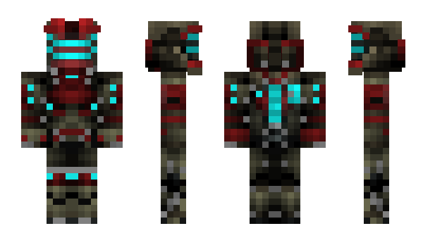 Minecraft skin IBlackfireI