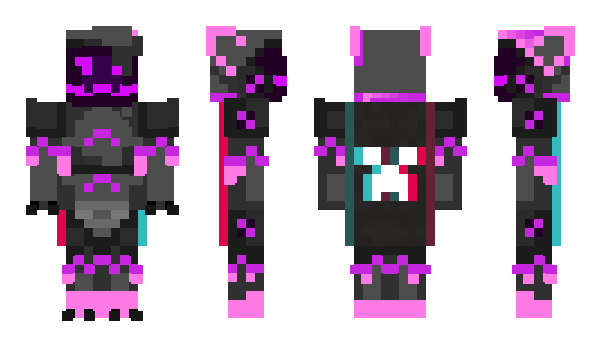 Minecraft skin PhantomPurple