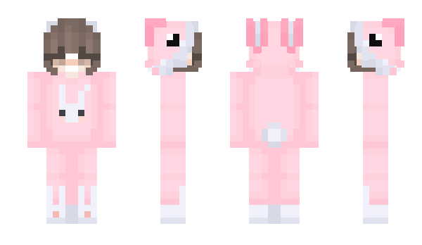 Minecraft skin Bunny_Girls