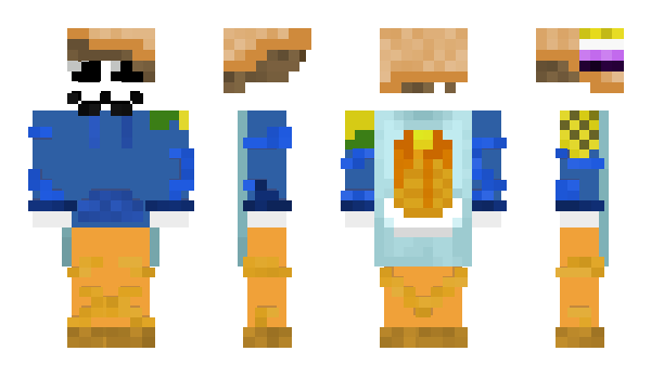 Minecraft скин по нику GndrlessSludge