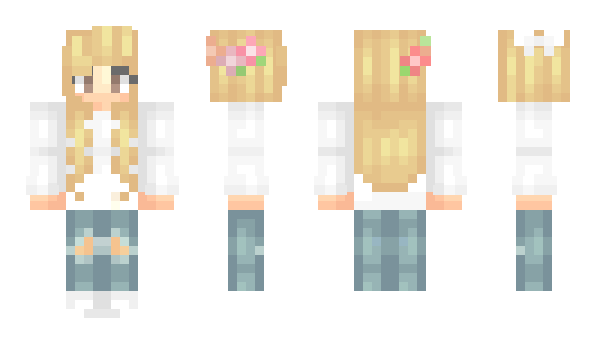 Minecraft skin Melody