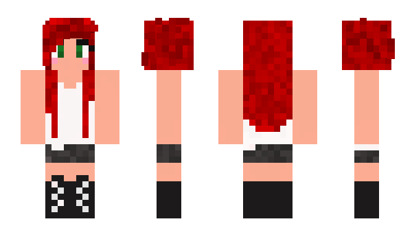 Minecraft skin Nina200