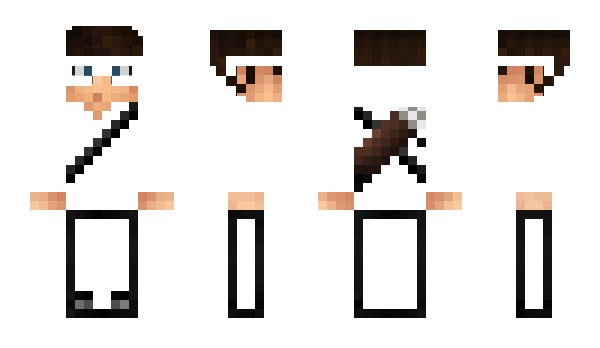 Minecraft skin NotHuahwi