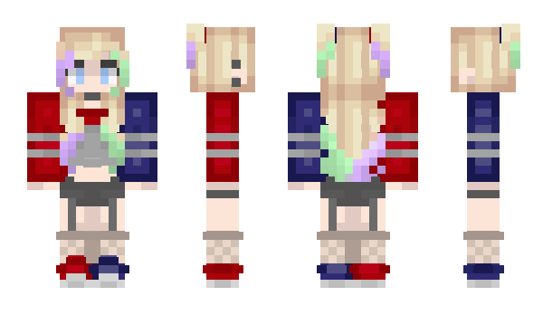 Minecraft skin Sarsh