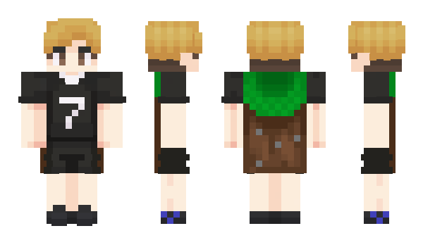 Minecraft skin akaberretta
