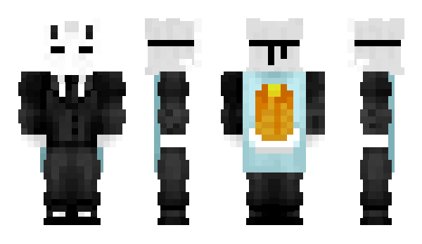 Minecraft skin MrBunny2