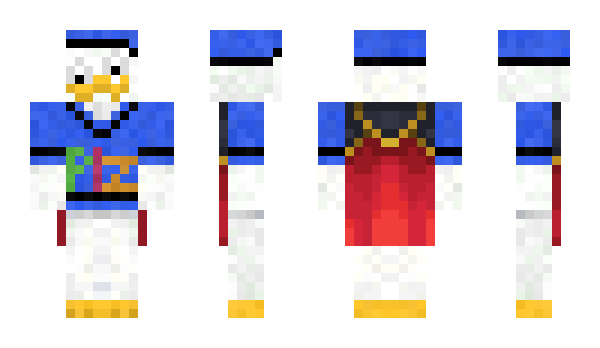 Minecraft skin Laxus_
