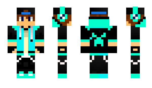 Minecraft skin Raikom