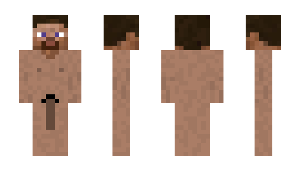 Minecraft skin ButtBootyNaked