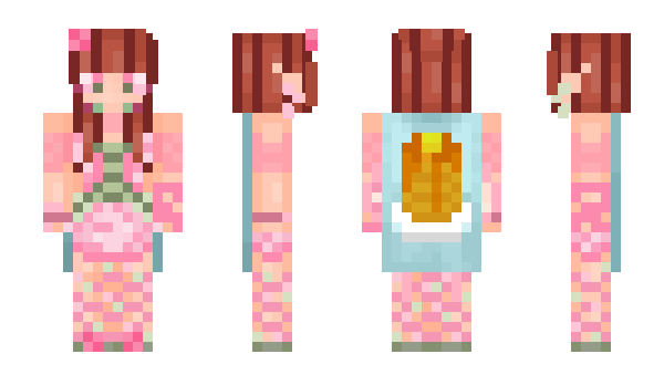 Minecraft скин по нику roseghostling