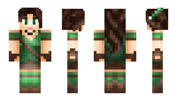 Minecraft skin Saralyn