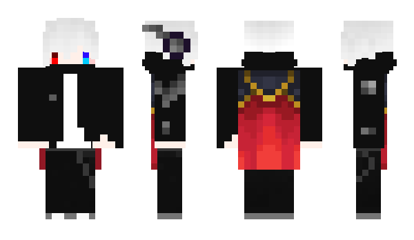 Minecraft skin TBlackFireT