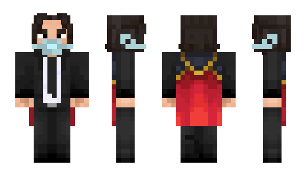 Minecraft skin MouraLuan