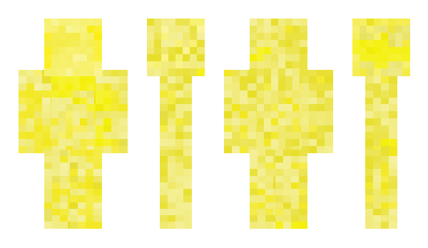 Minecraft skin yellowMod1
