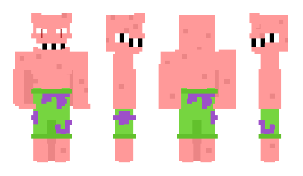 Minecraft скін по ніку ZXCV0