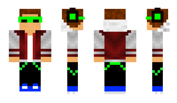 Minecraft skin FlashJK