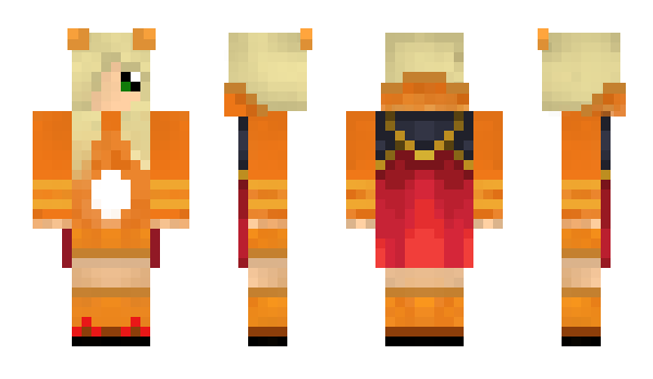 Minecraft skin RedSquirreli