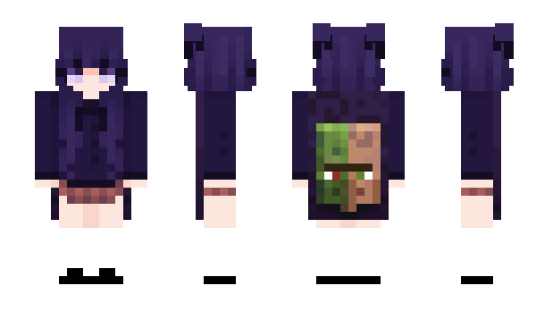 Minecraft skin PluureX