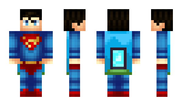 Minecraft skin ItsSuperman