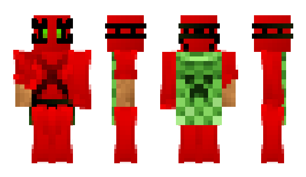 Minecraft skin Sanzerin