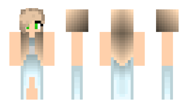 Minecraft skin MeryFace