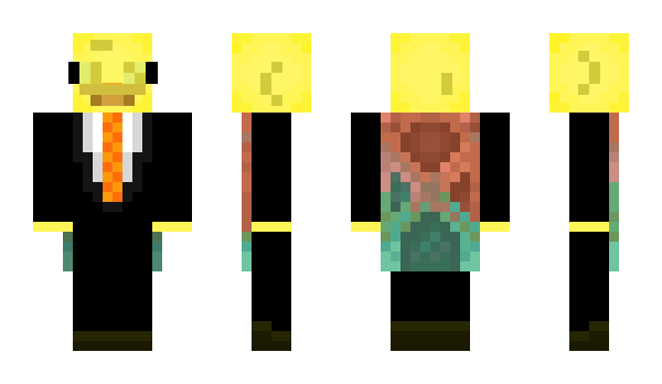 Minecraft скин по нику BusinessDuck_