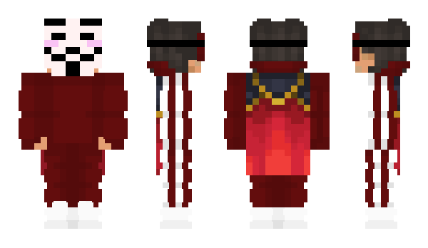 Minecraft skin FireKeyON