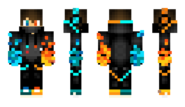 Minecraft skin CiggyBlack