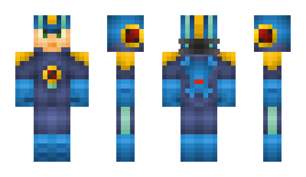 Minecraft skin Robophilia