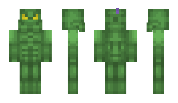 Minecraft skin snowhunter