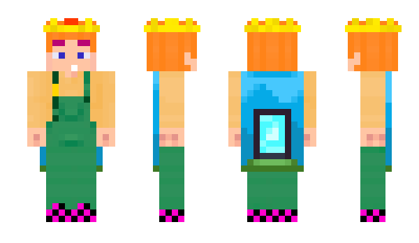 Minecraft скин по нику YOUkrop