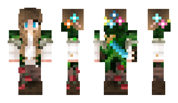 Minecraft skin Ayanashi