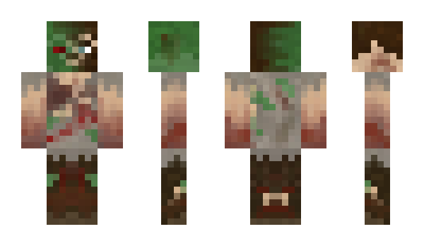 Minecraft skin BloodTwitch