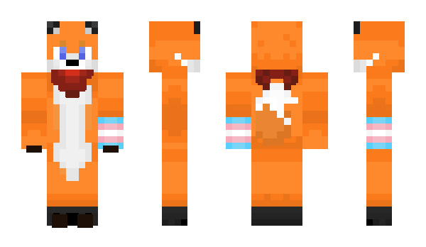 Minecraft skin xNebulaTheFox