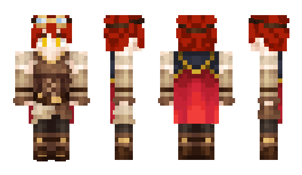 Minecraft skin IskanderBeau