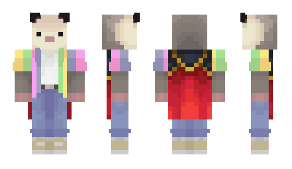 Minecraft skin Apoumuu