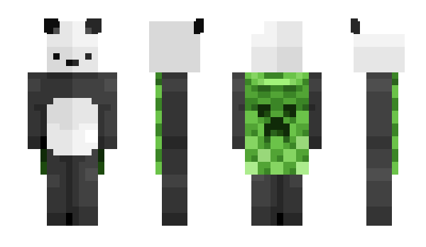 Minecraft скин по нику PandaEats