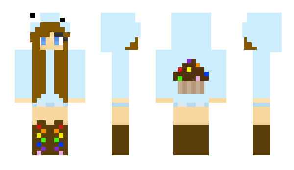 Minecraft скін по ніку Hunnycake