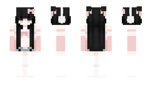 Minecraft skin Catboy___