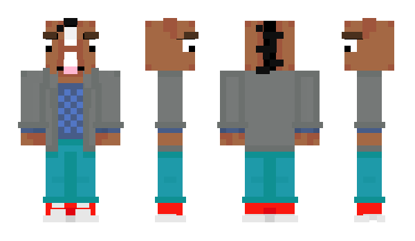 Minecraft скин по нику Vuox