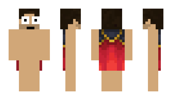 Minecraft skin strongman