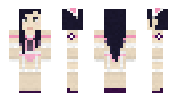 Minecraft skin dressgirl