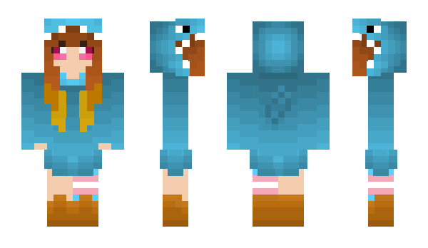 Minecraft skin Cactus__Chan