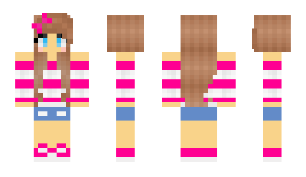 Minecraft skin Hipstergirl123