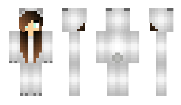 Minecraft skin sprucewood