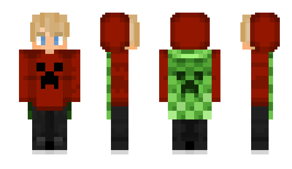 Minecraft skin ECreeper