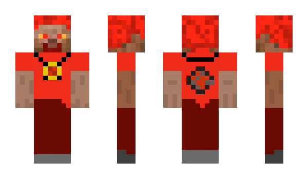 Minecraft skin Flamingstev